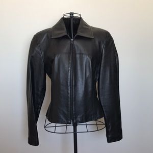 Danier Black Woman’s Leather Jacket
